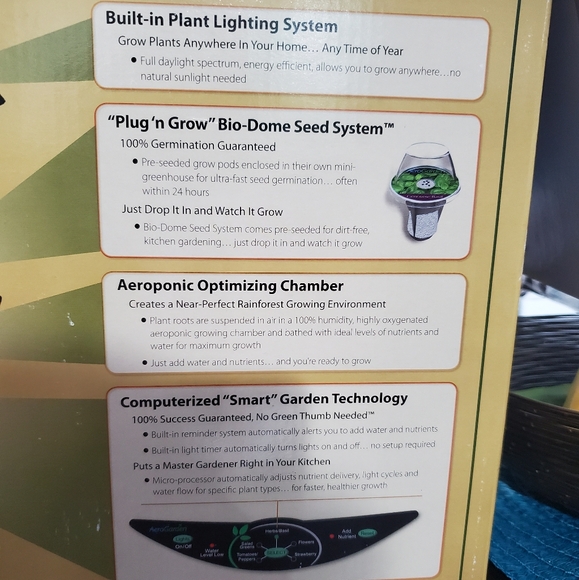 ORGANIC AEROGARDEN STARTER KITS & SYSTEM! - Picture 7 of 16